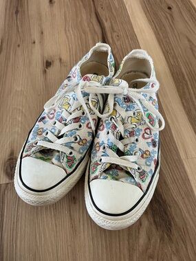 Converse All Star  I Love My Chucks Low Ox Sneaker Shoes Women 7